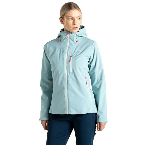 Dare 2B Womens/Ladies Torrek II Colour Block Waterproof Jacket - Aquifer