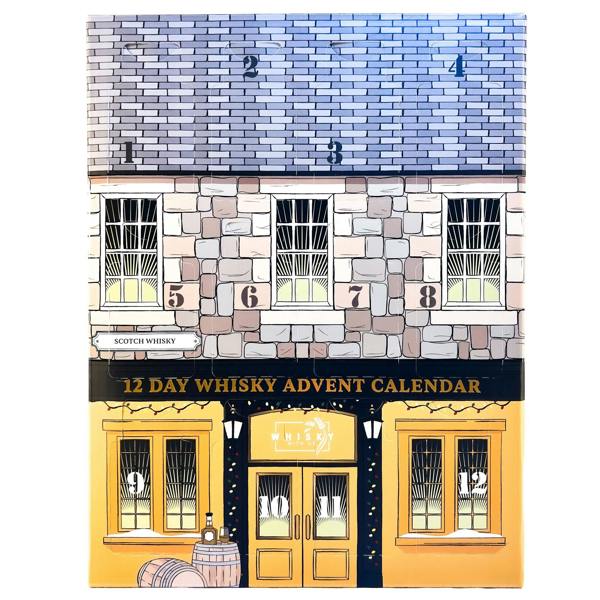 Whisky With Us 12 Day Scotch Whisky Advent Calendar.  12 Premium Scotch Whiskies with Online Tasting Videos