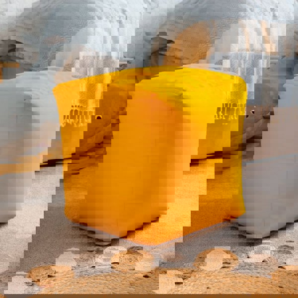 Snug City Waterproof Cube Indoor Outdoor Bean Bag Foot Stool Pouffe