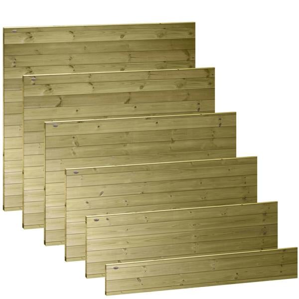 [amazon variation] ultimate t&g horizontal fence panel [6ft x 1ft, 2ft, 3ft, 4ft] 1