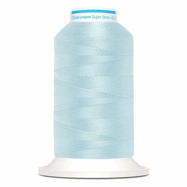 Gutermann Super Brite Polyester 40 Embroidery Thread 1000m Polyester Thread Suitable For Embroidery