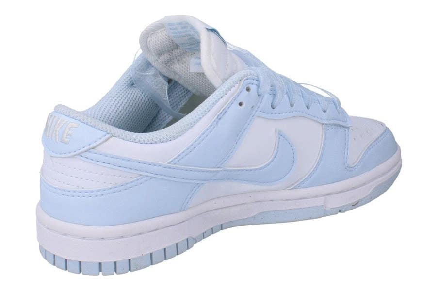 Nike Womens Dunk Low Next Nature Trainers Ib7311 Sneakers Shoes  100 - White Blue Tint 100 - Photo 2