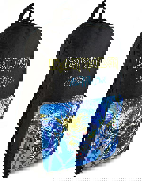 Rock Sax Womens Black Iron Maiden Backpack (One Size)