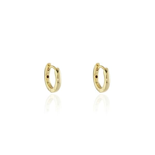 Cachet London Henley Huggie 12mm Gold Hoop