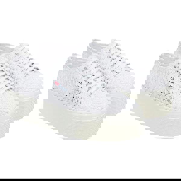 Superga Womens/Ladies 2790 Mesh Trainers - White - 