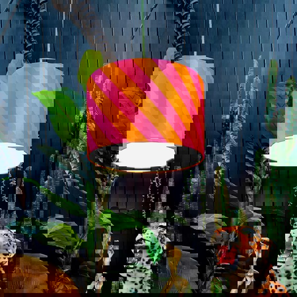 Love Frankie Tutti Frutti Helter Skelter Velvet Lampshades