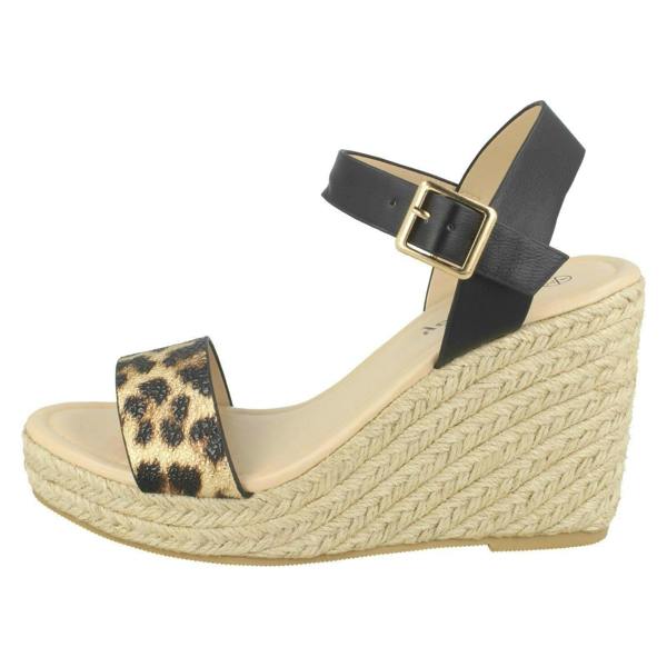 Savannah Ladies Savannah High Rope Wedge Sandals F10888