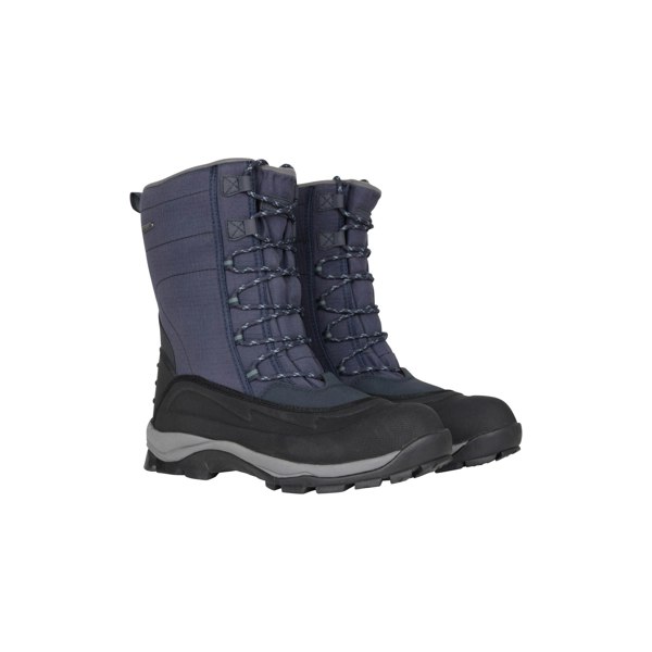 Mountain Warehouse Mens Park Snow Boots - Navy