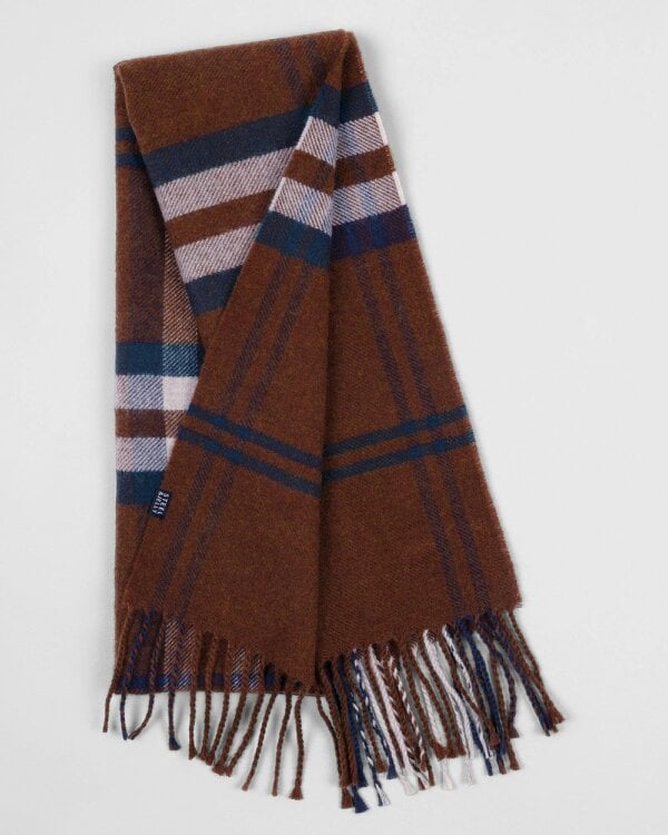 Steel & Jelly Farley – Rust Check Scarf