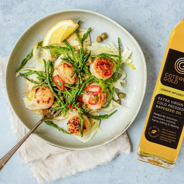 Cotswold Gold Rapeseed Oil Infusions - Lemon