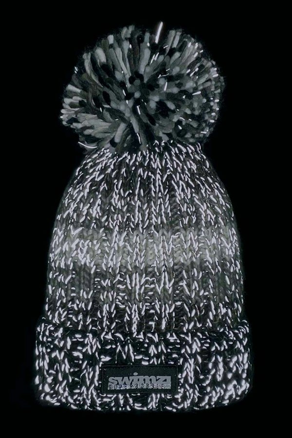 SuperBobble Gradient Beanie Bobble Hat - Dark Winter Sky