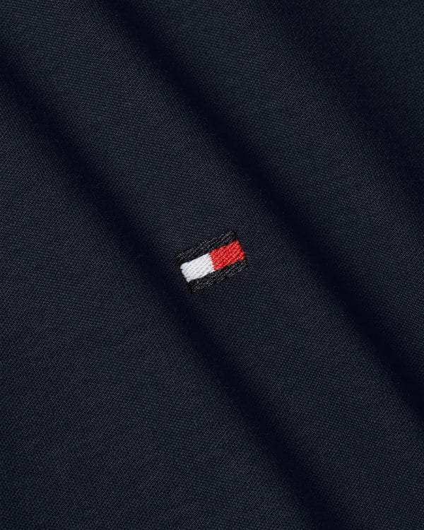 Tommy Hilfiger Liquid Cotton Essential Mens Polo - Desert Sky