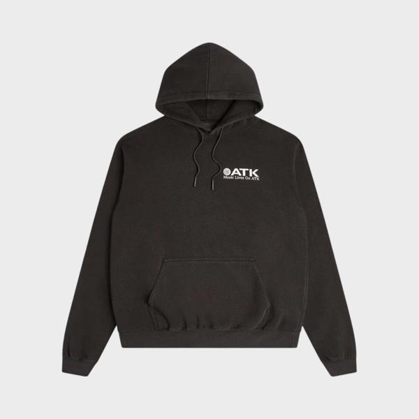 Gallery Dept. Music Lives On ATK Hoodie Black White