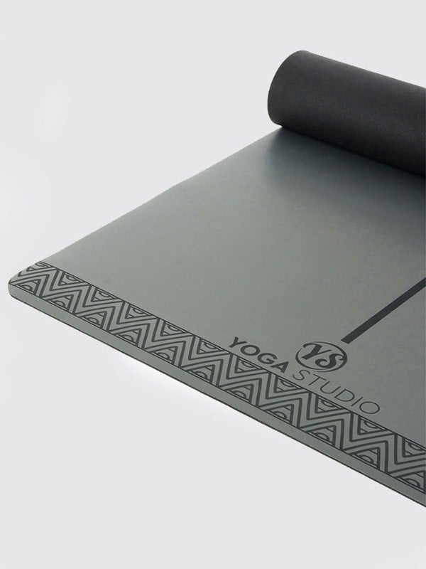 The Grip Pu Yoga Mat - Charcoal