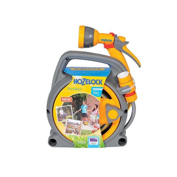 Hozelock 2425 Pico 10m Reel - Multi Colour - 