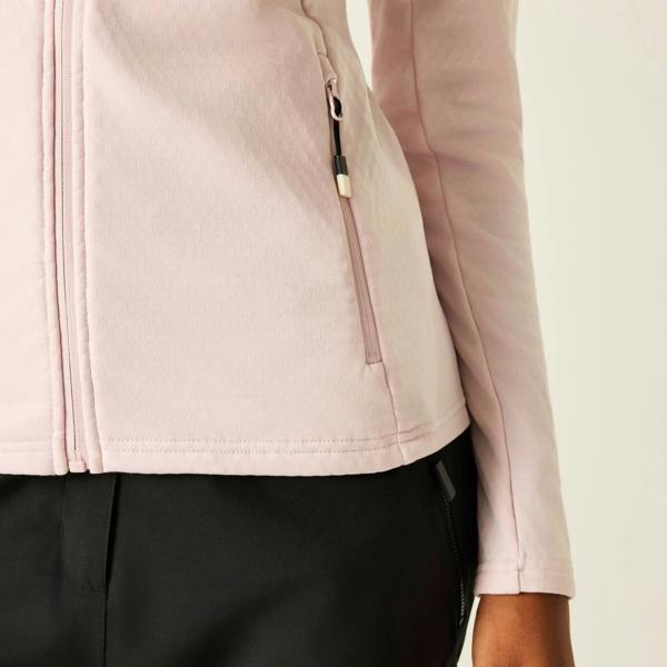 Dare 2B Womens/Ladies Ventura Stretch Hooded Midlayer - Pink Haze - 
