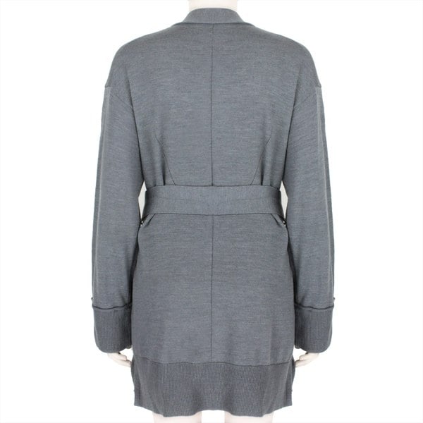 3.1 Phillip Lim elongated belted cardigan in heather grey 