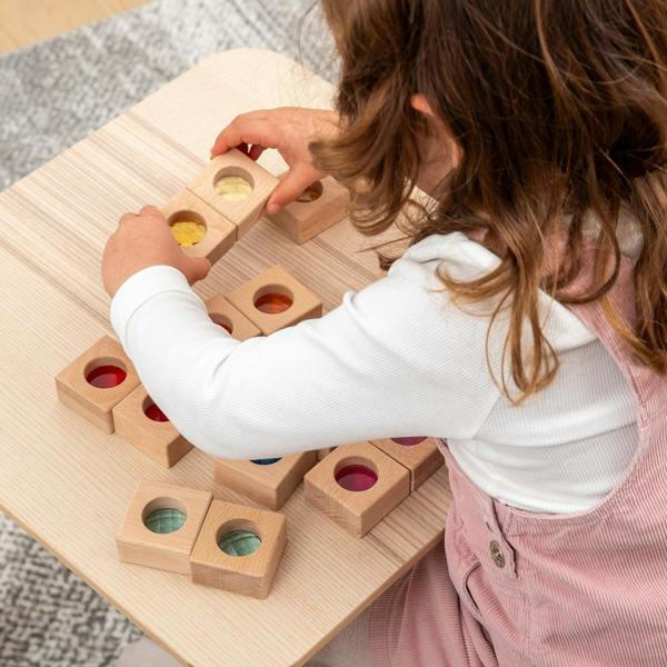 tickit Wooden Kaleidoscope Blocks
