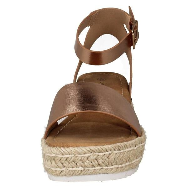 Savannah Ladies Savannah Ankle Strap Wide Fit Sandals F12042