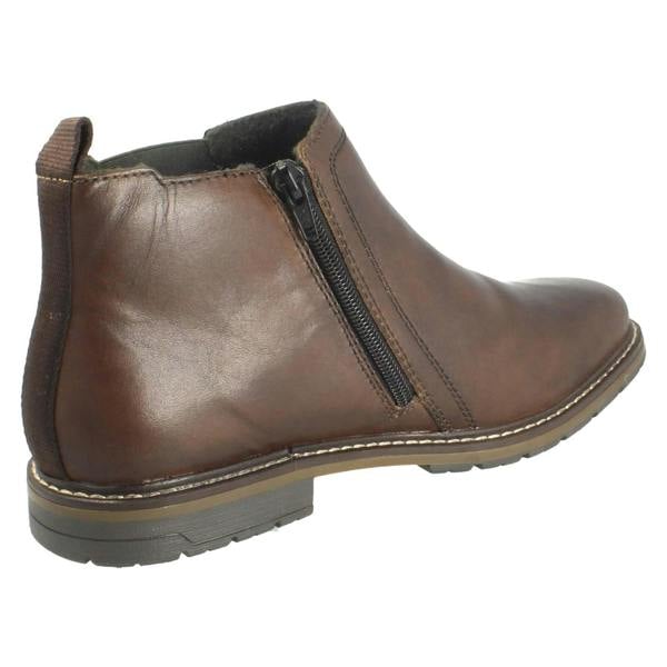 Rieker Mens Rieker Smart Casual Zip Up Ankle Boots 13757