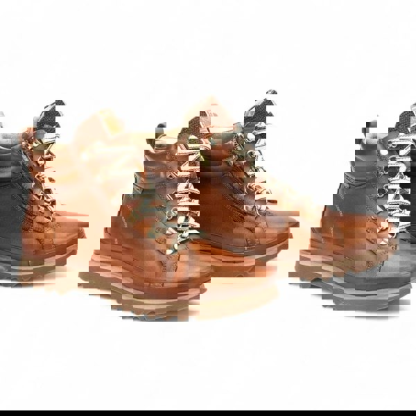 Pikolinos Vigo - Women’s Brandy Brown Leather Ankle Trainers Boots