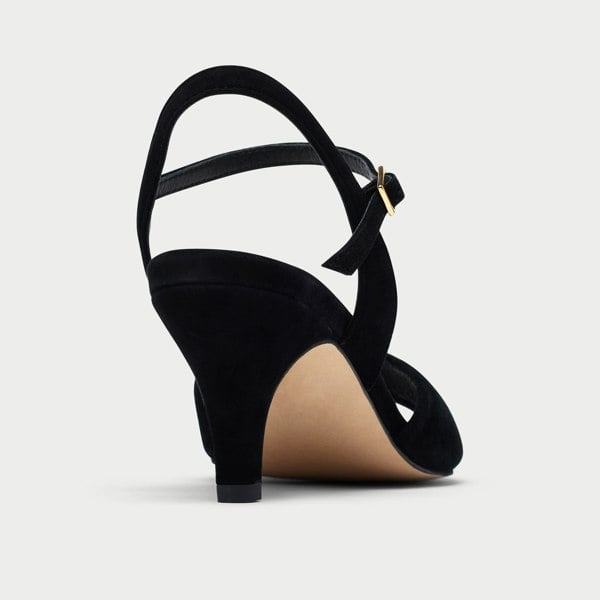 Calla Glenda Shoes - Black Suede