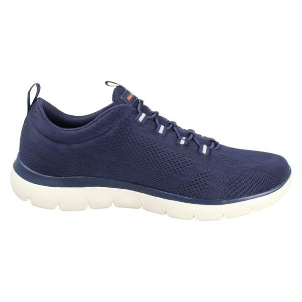 Skechers Mens Skechers Machine Washable Slip On Trainers Louvin 232186