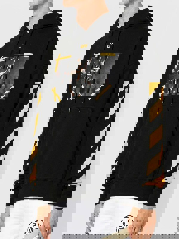 Off - White Caravaggio Printed Hoodie 'Black/White' - Supplied FashionOff White