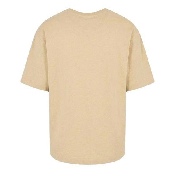 Off White Mens Skate Crew Neck T-Shirt - Brown/Black - 