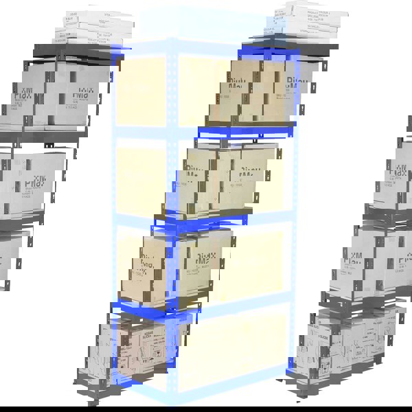Monster Racking 3 x Q-Rax Racking Blue 90 x 50 x 180cm + 2 x Racking Blue 120 x 50 x 180cm