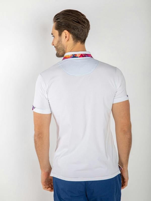 SIGNATURE POLO SHIRT WITH BUBBLE INSERT - Claudio Lugli Shirts
