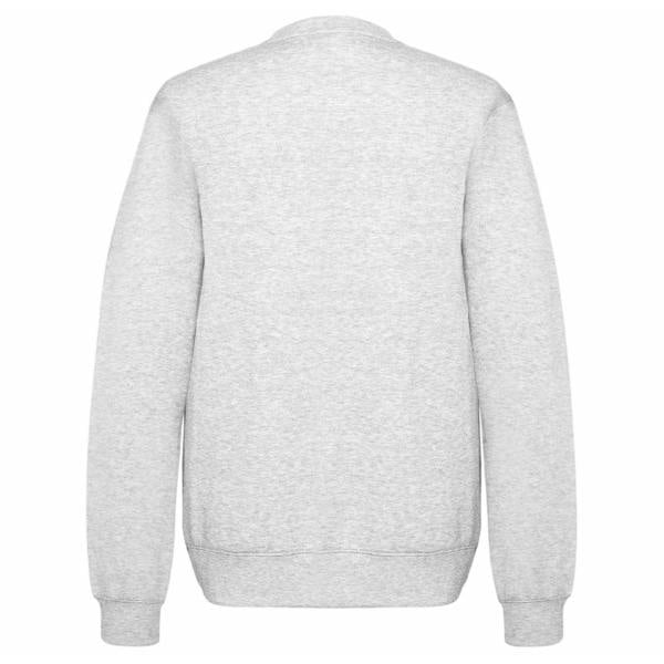 Slazenger Mens Fleece Crew Neck Sweatshirt - Charcoal Marl - 