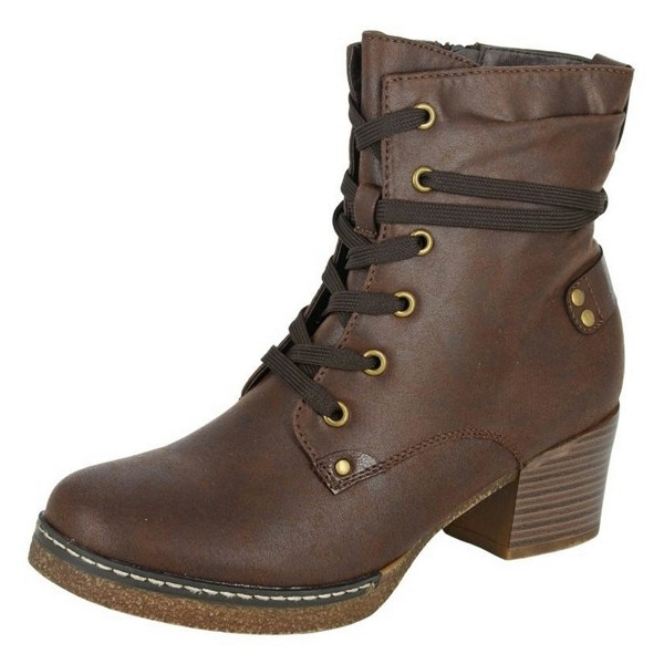 Cipriata Womens/Ladies Aleandra Ankle Boots - Dark Brown