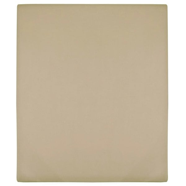 Berkfield Jersey Fitted Sheets 2 pcs Taupe 180x200 cm Cotton