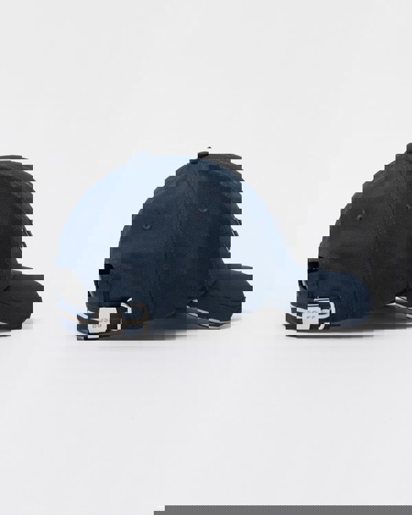 BOSS Green Knitted Piqué Six Panel Cap with Embroidered Logo - Dark Blue 406 back