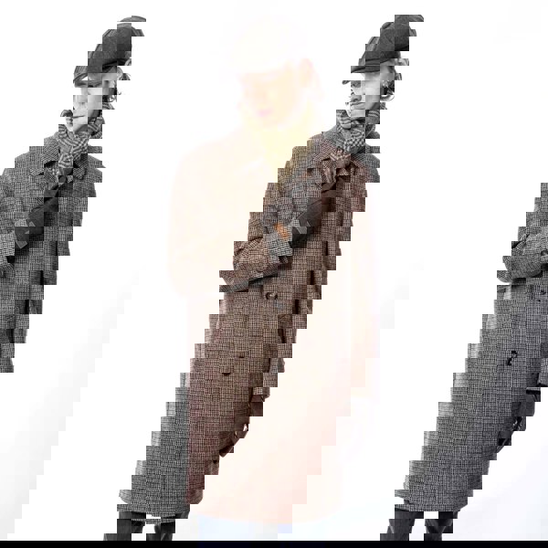 Heritage Traditions Carlyle Tweed Herringbone Newsboy Cap