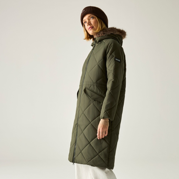 Regatta Womens Freyla Padded Jacket - Dark Khaki