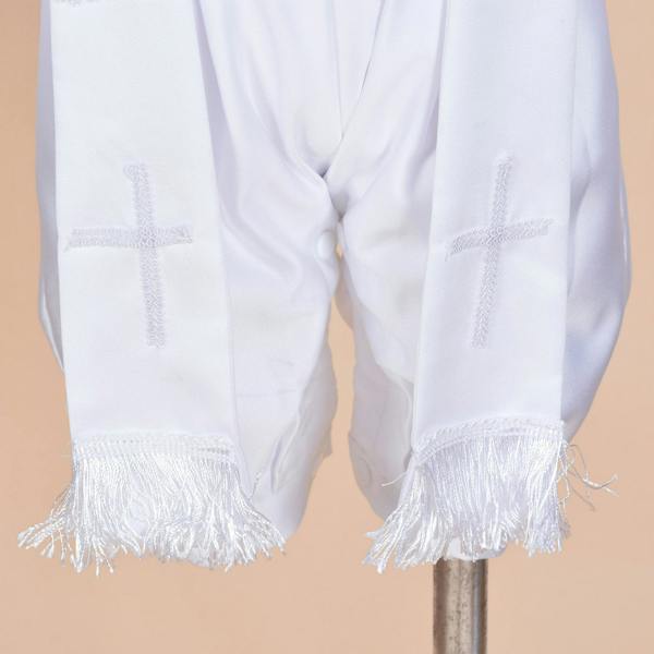 Cinda Christening Set with Hat and Scarf