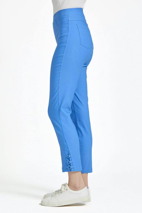 Mudflower Eyelet Detailed Bengaline Stretch Trousers