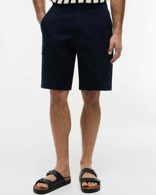 Tommy Hilfiger Essential Mens Twill Cargo Shorts - Desert Sky