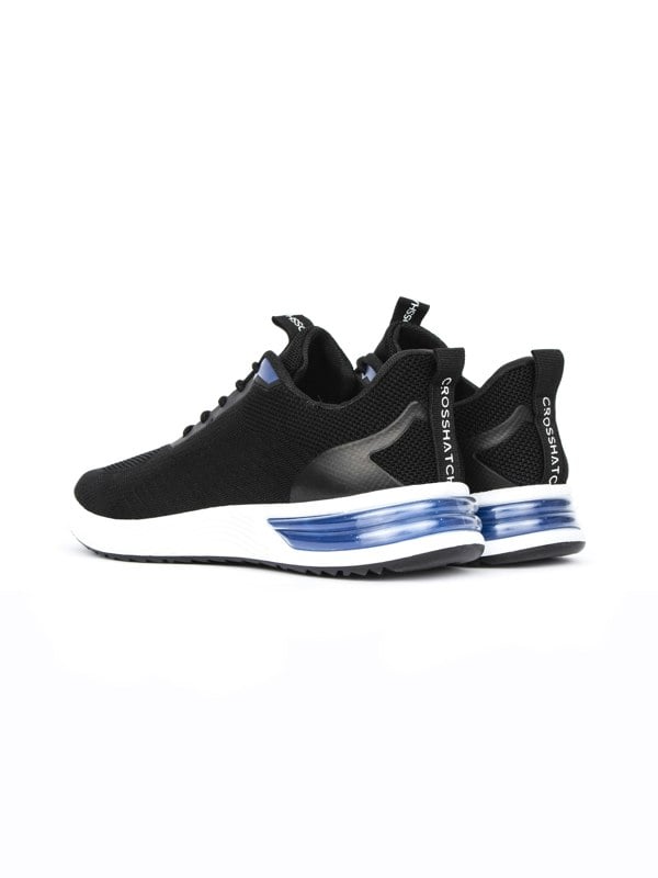 Crosshatch Nyles Trainers Black