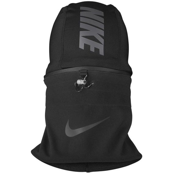 Nike Mens Convertible Hat Hood - Black/Grey