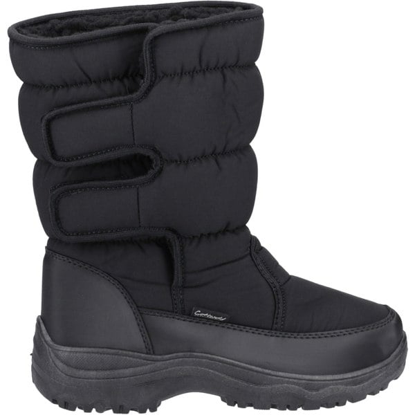 Cotswold Welland Textile Women's Black Winter Mid Calf Boots