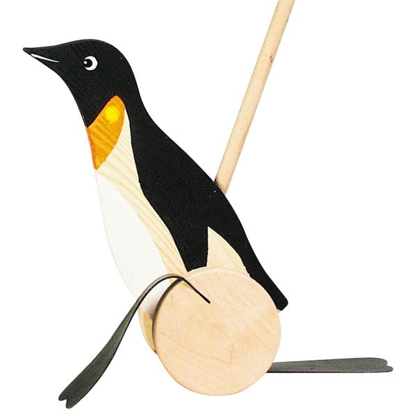 Goki Push-along Animal - Penguin