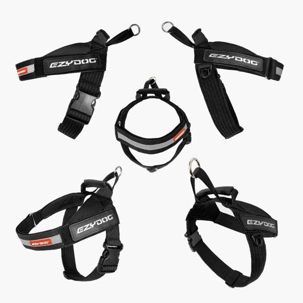 EzyDog Express Dog Harness in Black