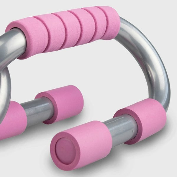 Phoenix Fitness Press Up Push Up Bar Stand - Pink