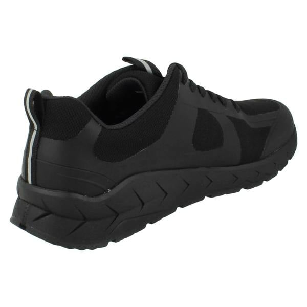 Clarks Boys Clarks Hook and Loop/Lace Up School Shoes Selva Edge