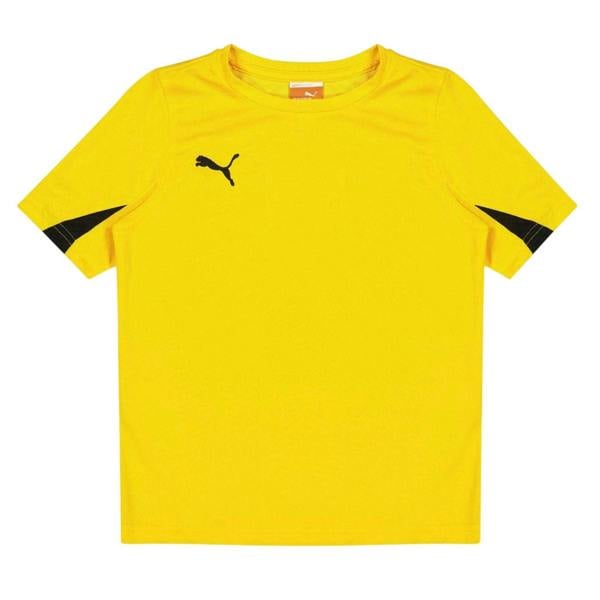 Puma Childrens/Kids Team Short-Sleeved Training T-Shirt - Yellow - 