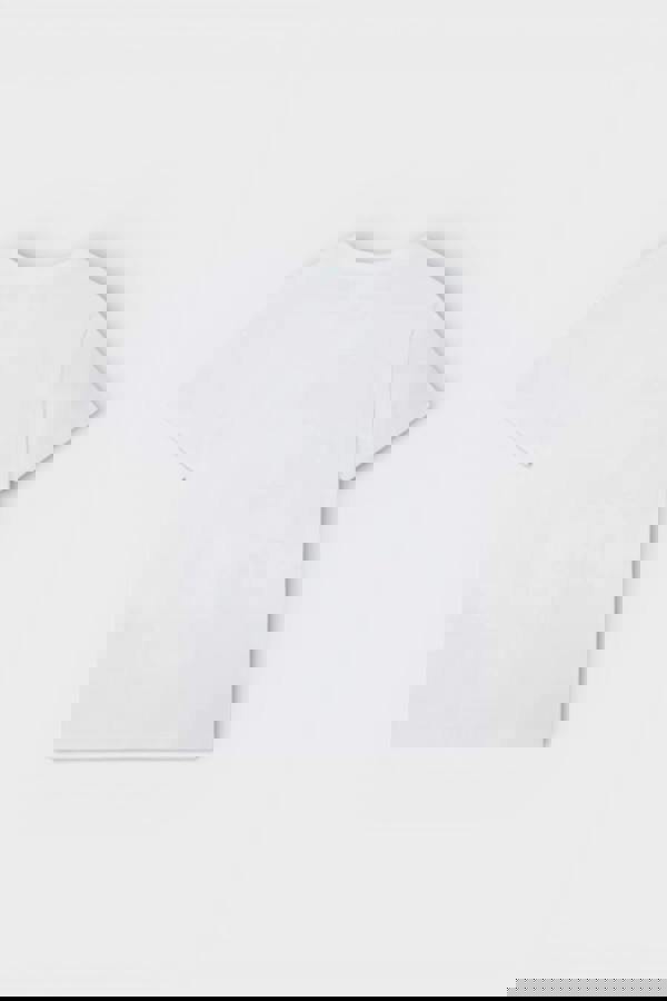 Casablanca Printed Fitted T-Shirt Casa Way White