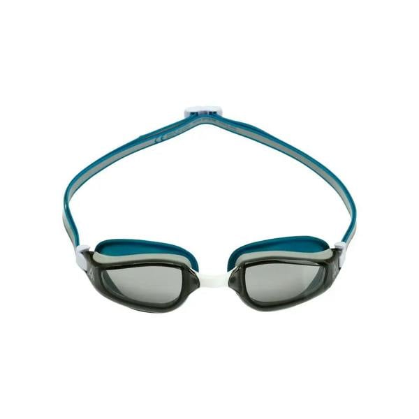 Stylish Aqua Sphere Fastlane goggles with tinted lens for comfort
